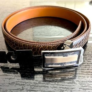 Men’s leather belt. NWT.  Offers welcome!